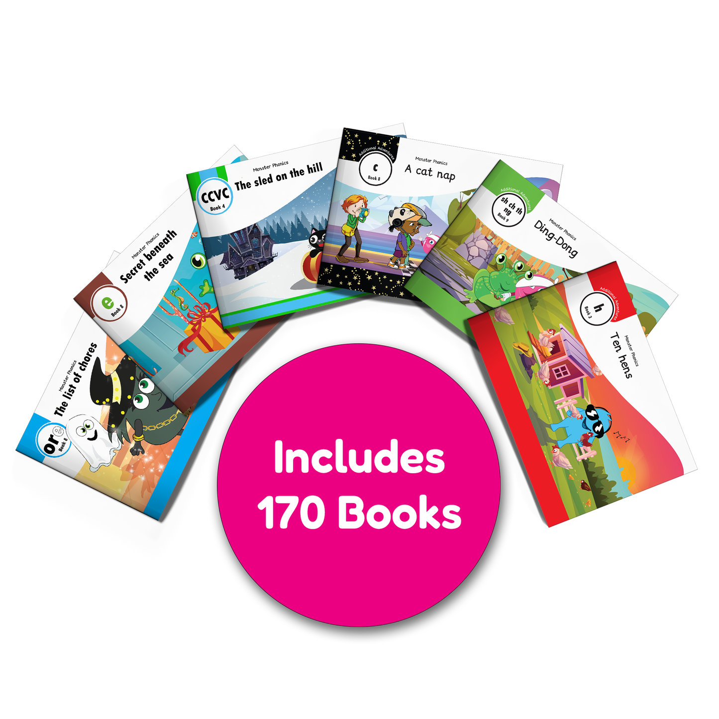 BOOK SERIES BUNDLE: Fiction and Additional Adventures Books