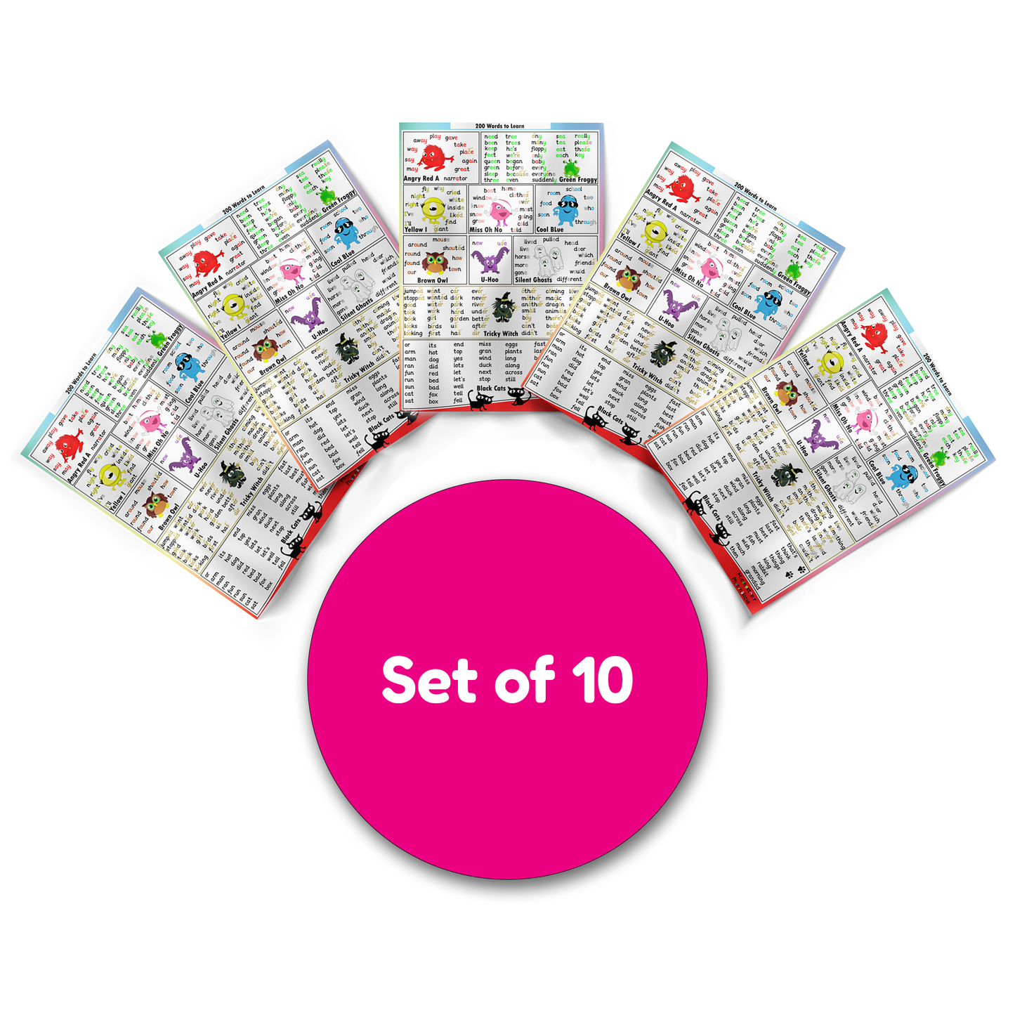 Tabletop 200 HFW Cards (A4) – Set of 10