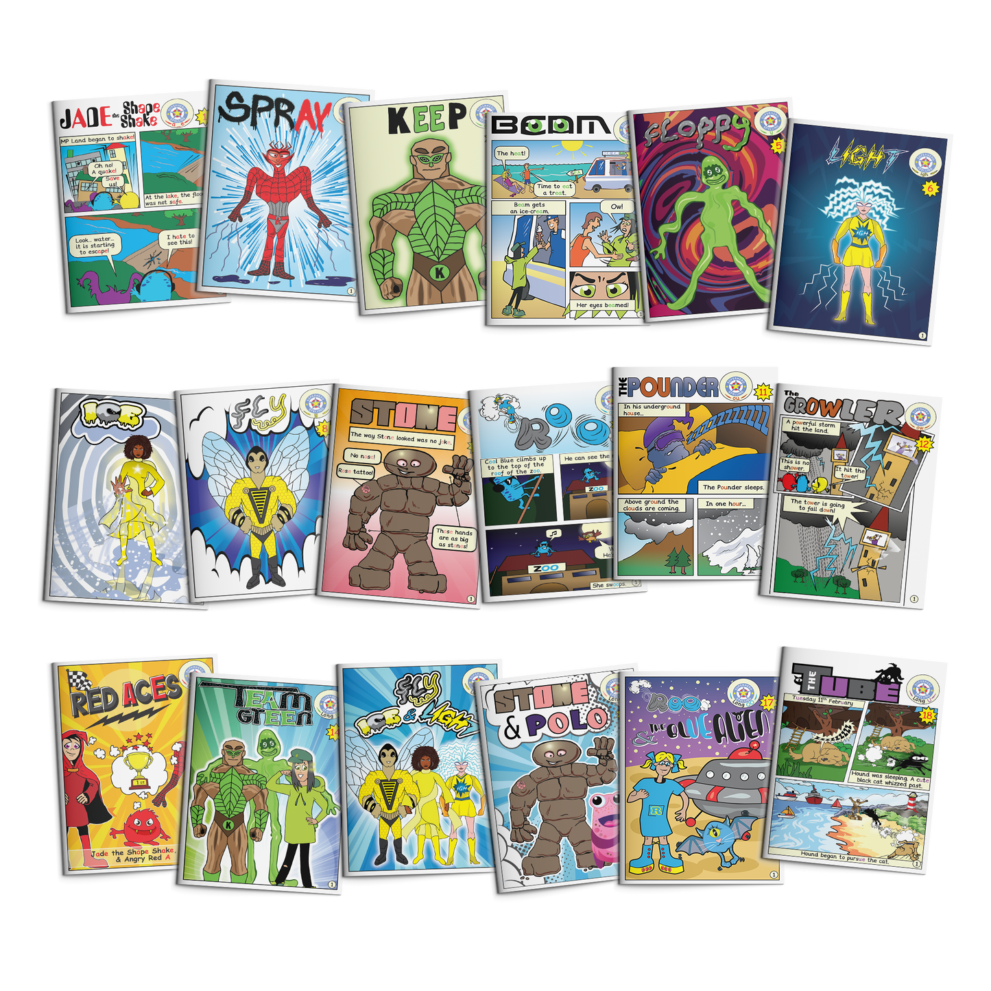 Intervention Comics – Set 1