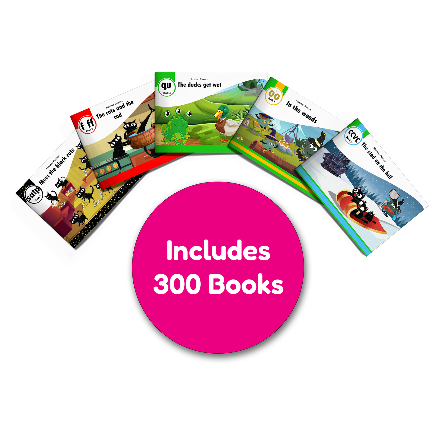 MULTI-SET: 5 x Fiction Books Reception