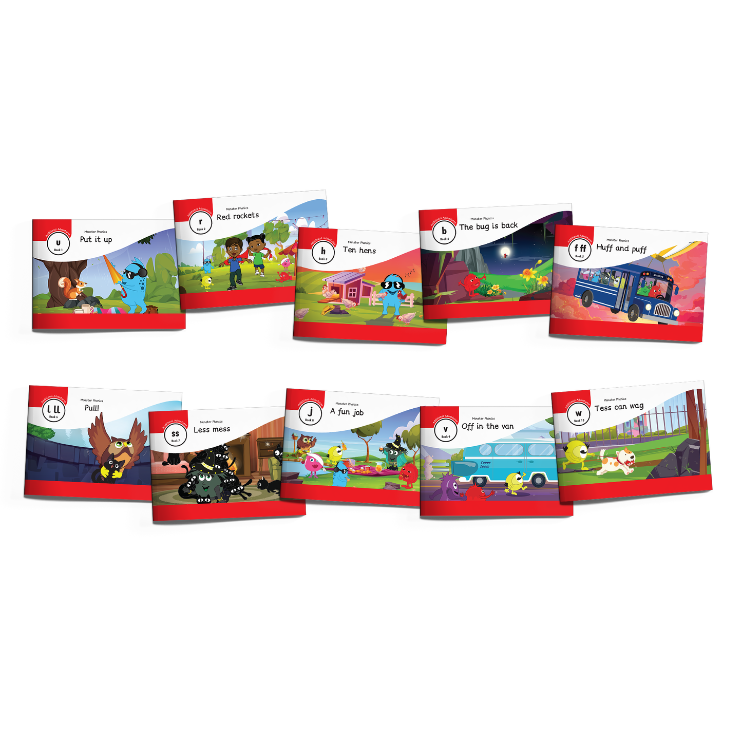 Additional Adventures Books Stage 2