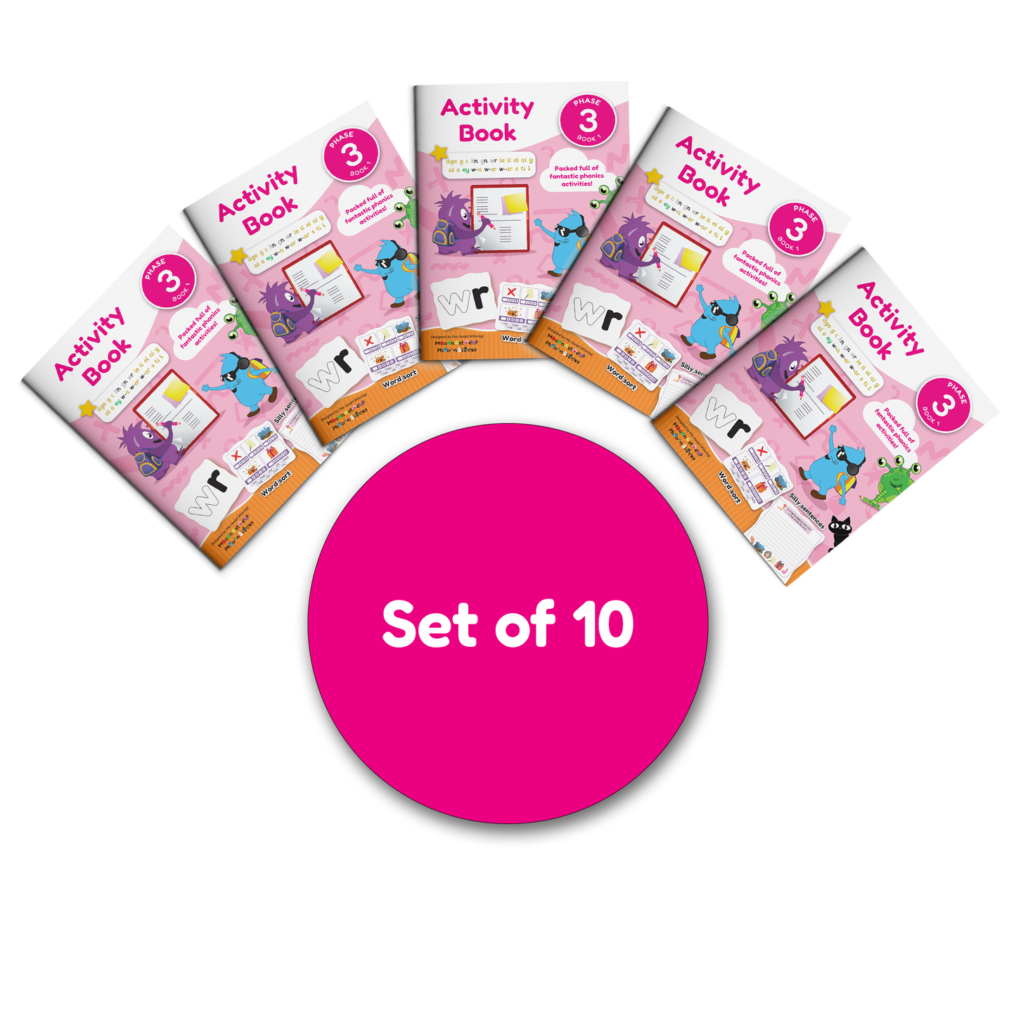 Activity Book Phase 3 Book 1 - Set of 10