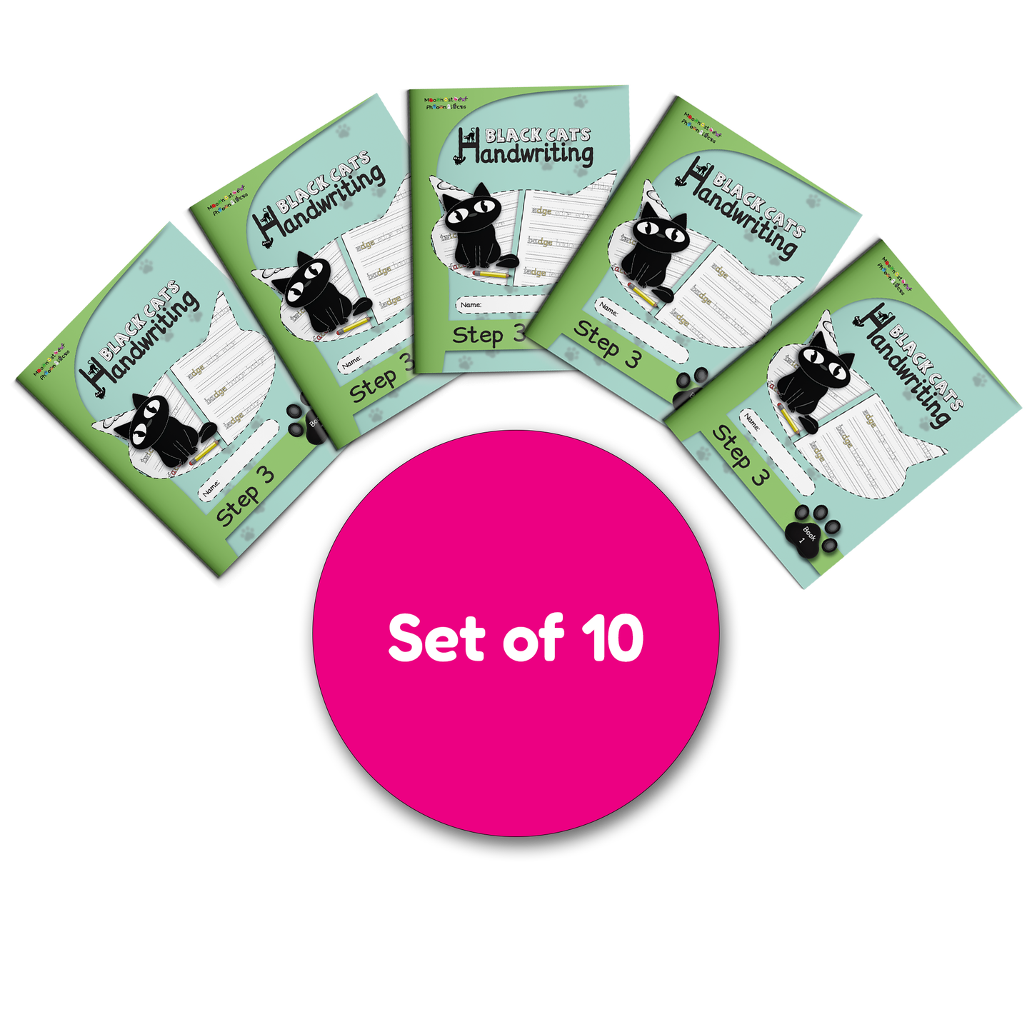 Handwriting Step 3 Book 1 – Set of 10 (Year 2)