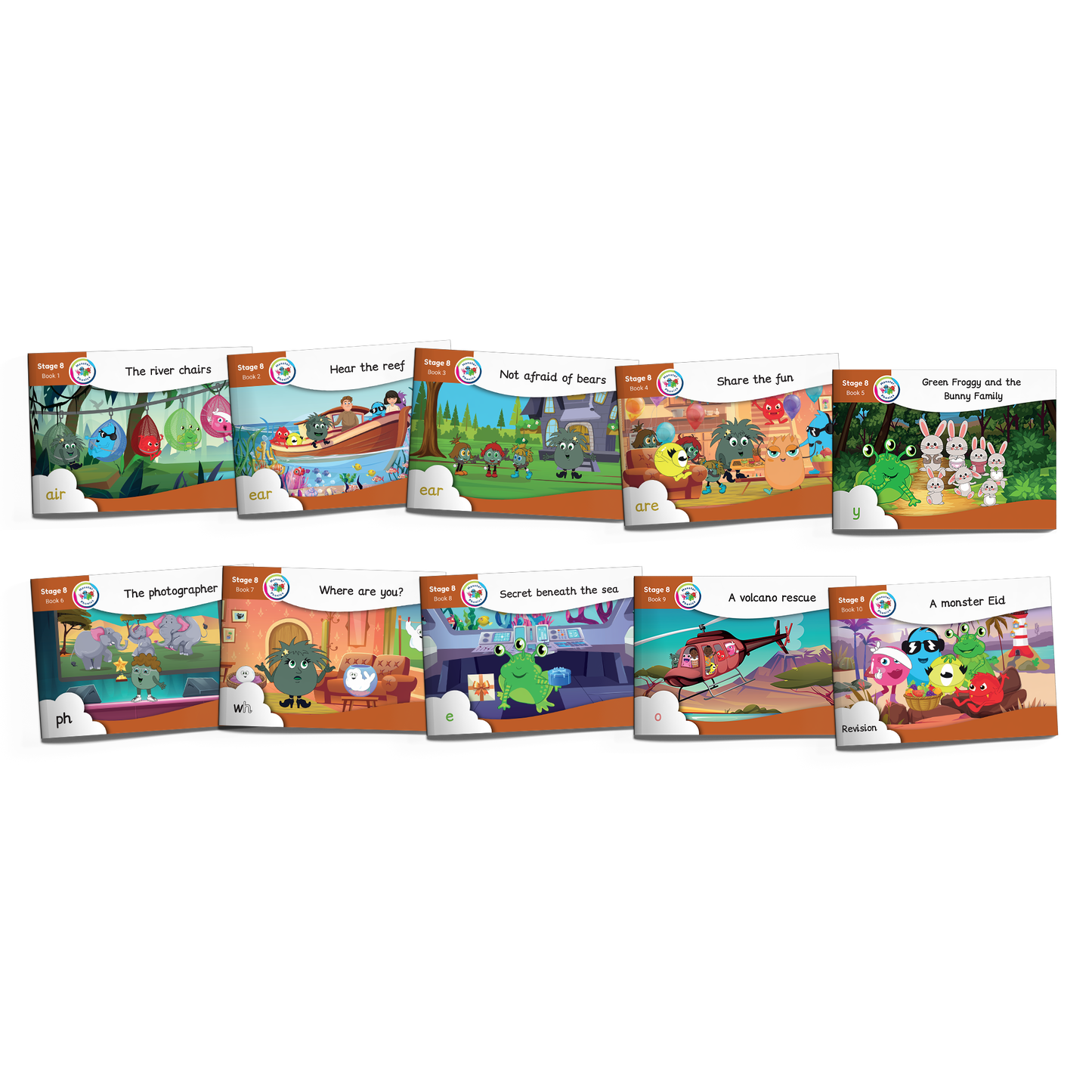 Fiction Books Stage 8 (Universal)