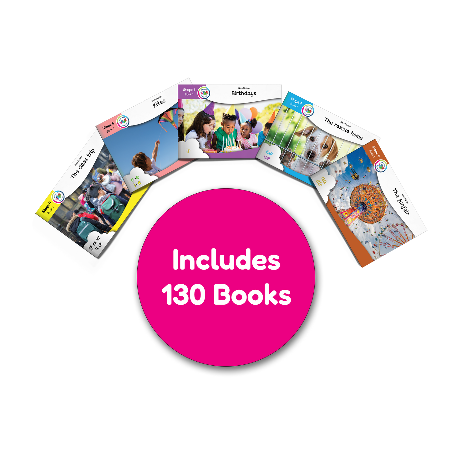 MULTI-SET: 5 x Non-Fiction Books Year 1 (Universal)