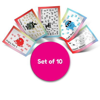 Graphemes Posters A4 - Set of 10