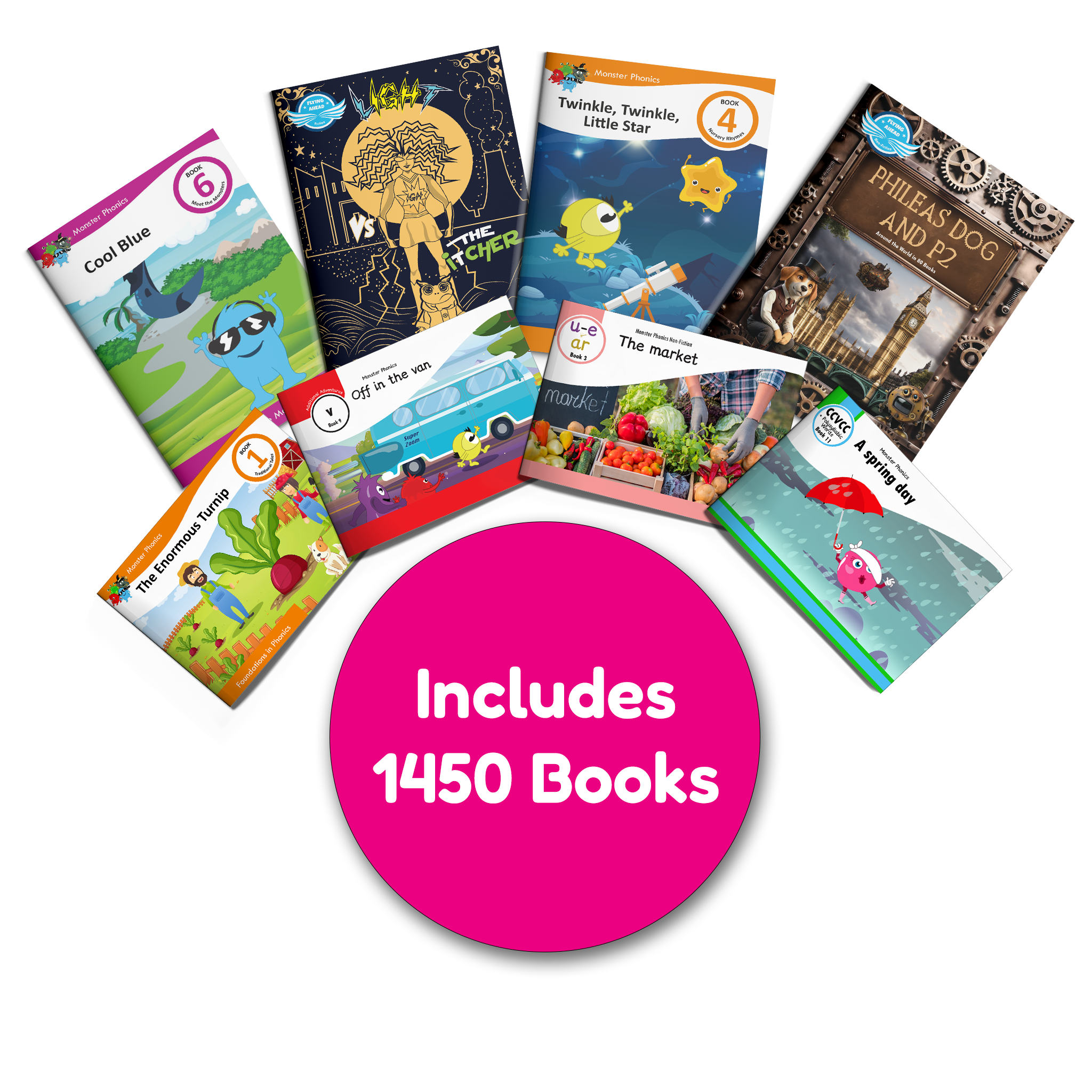 Mega Book Offers – Monster Phonics