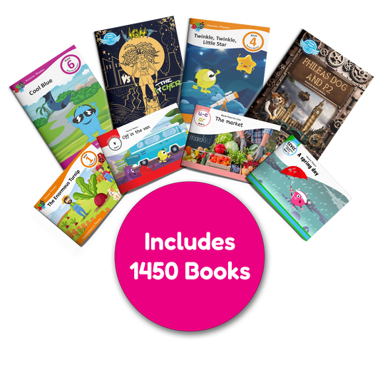 MEGA DEAL: 5 x Entire Monster Phonics Reading Scheme