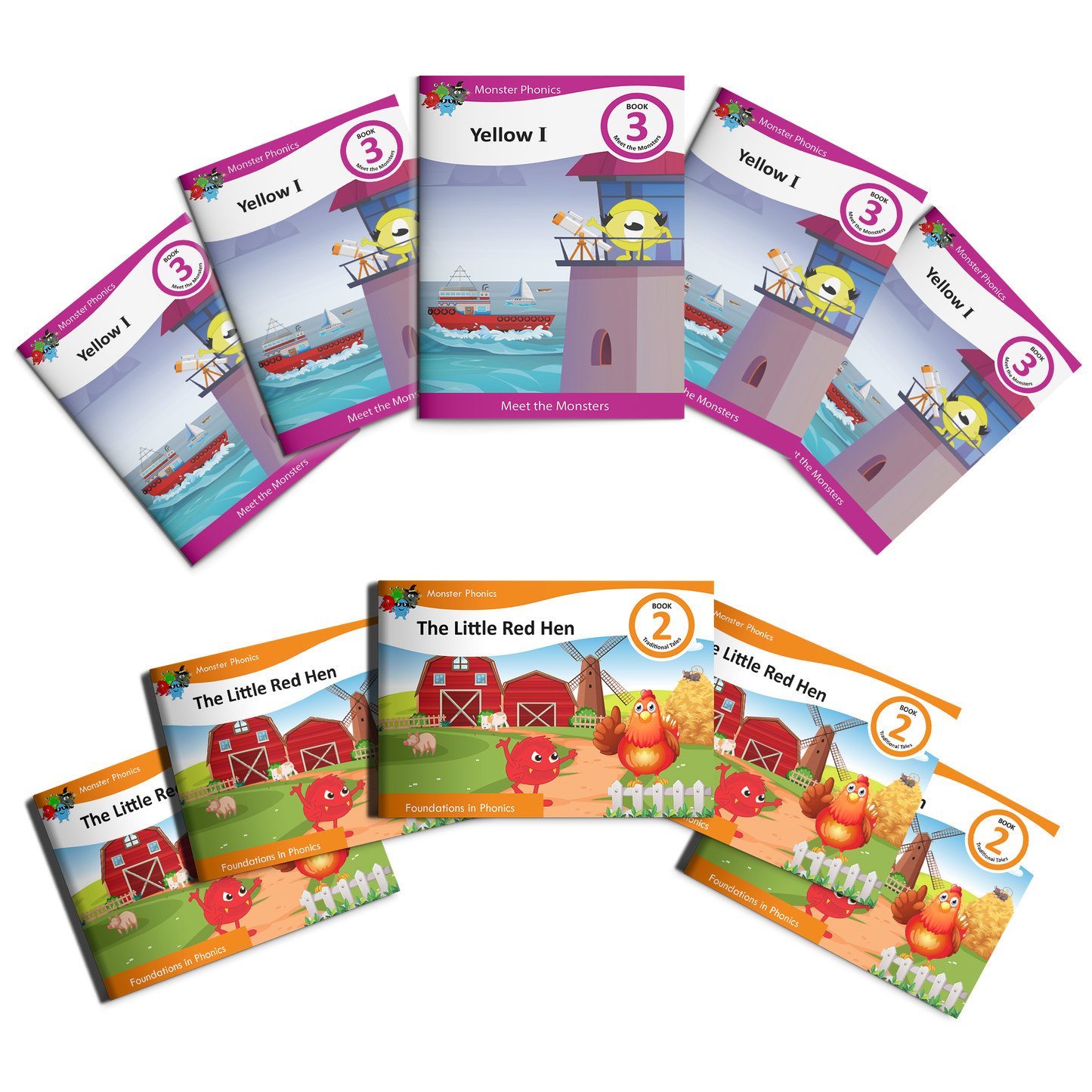 MULTI-SET: 5 x Shared Books Package (150 Books)