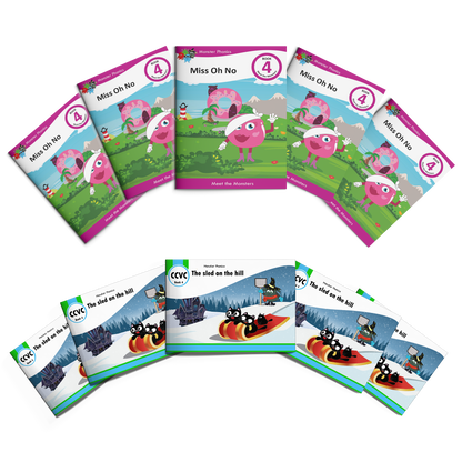 MULTI-SET: 5 x Fiction Books Full Set