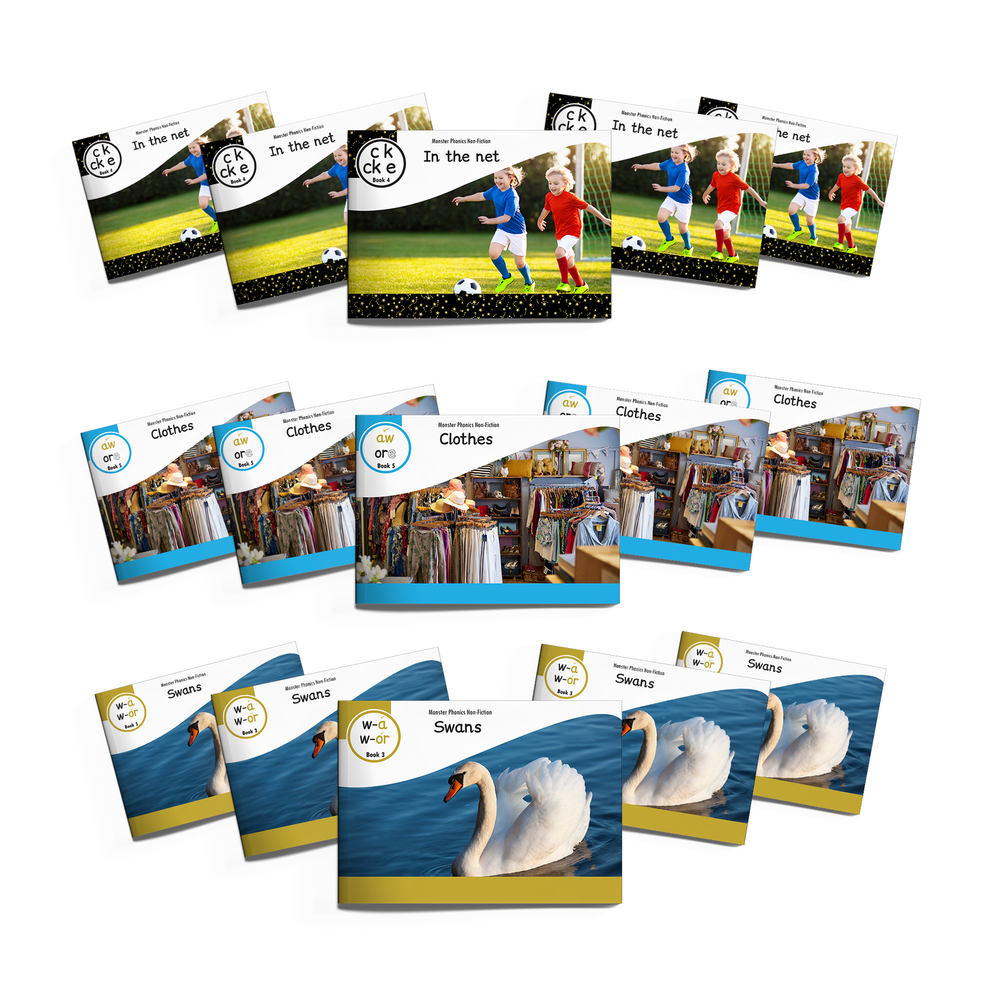 MULTI-SET: 5 x Non-Fiction Books Full Set