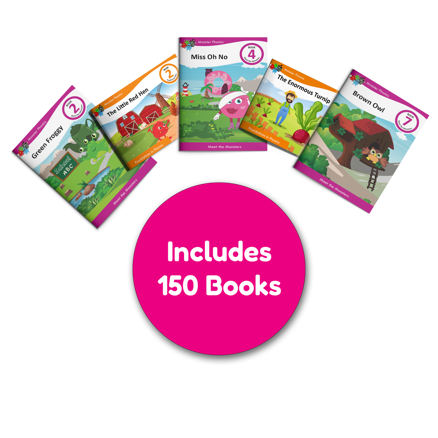 MULTI-SET: 5 x Shared Books Package (150 Books)