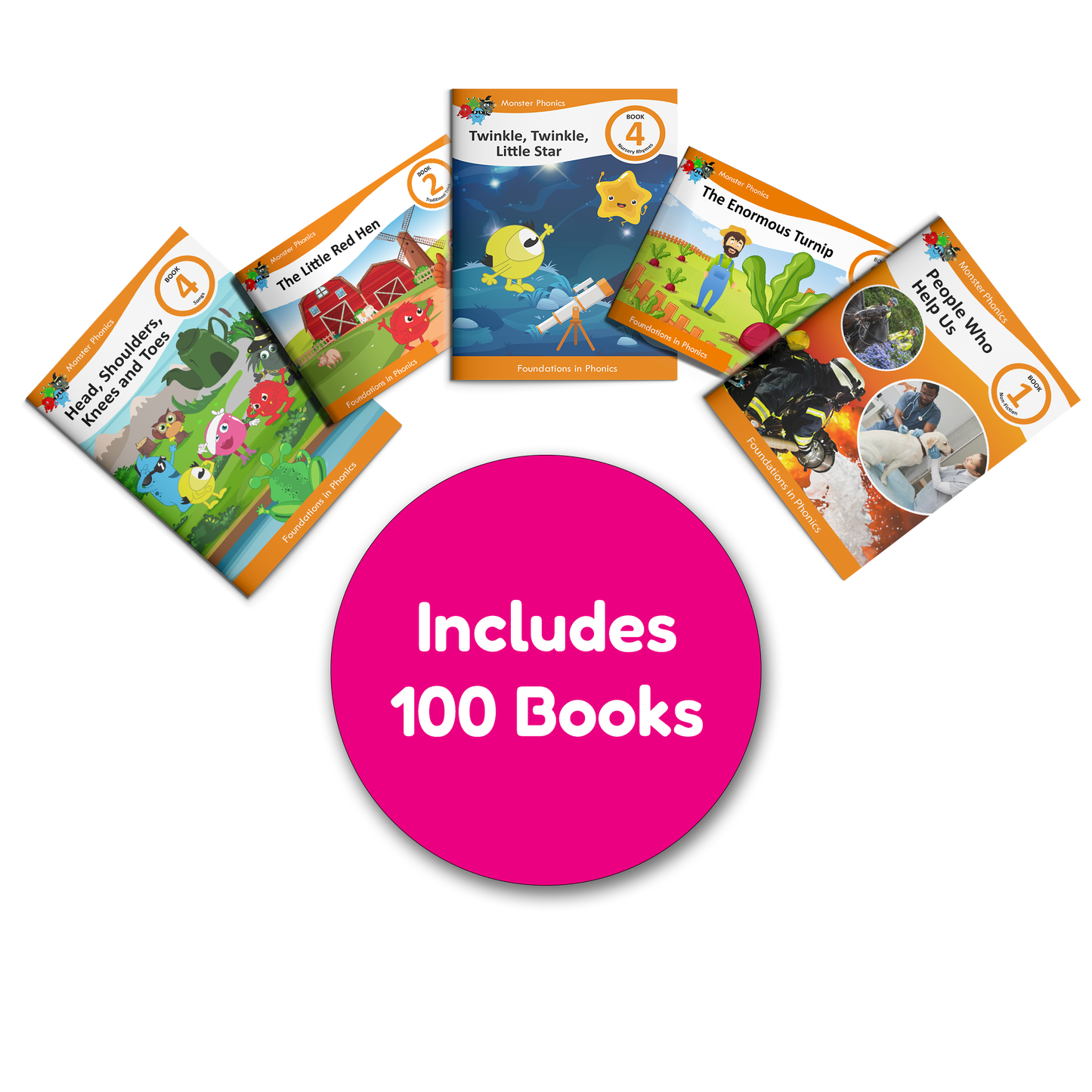 MULTI-SET: 5 x Shared Books