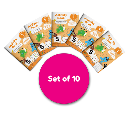 Activity Book Phase 1 Book 1 – Set of 10
