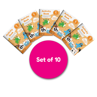 Activity Book Phase 1 Book 2 – Set of 10