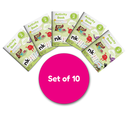 Activity Book Phase 2 Book 1 – Set of 10