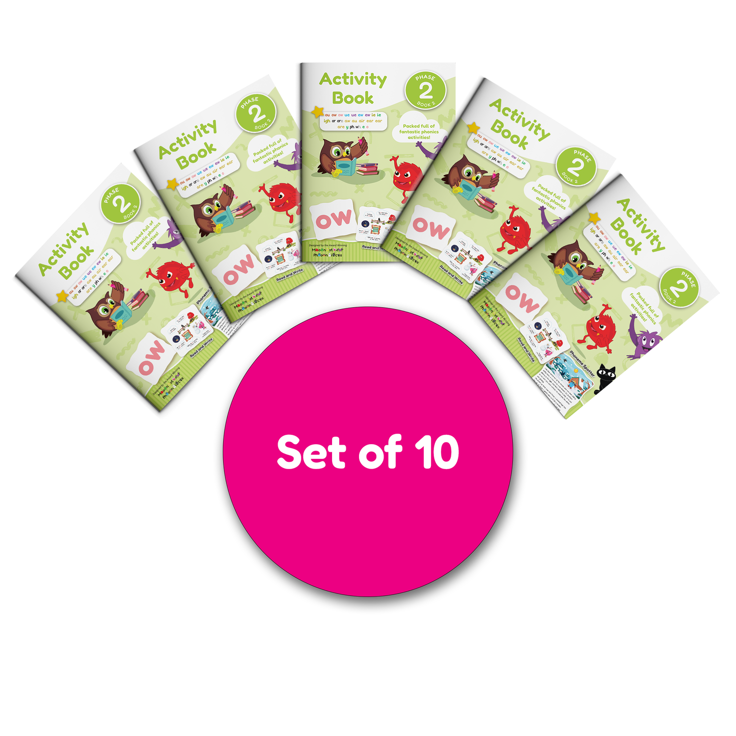 Activity Book Phase 2 Book 2 – Set of 10