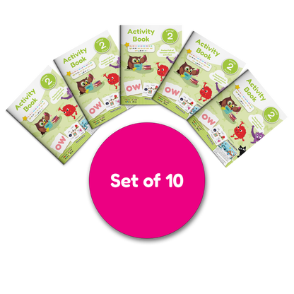 Activity Book Phase 2 Book 2 – Set of 10