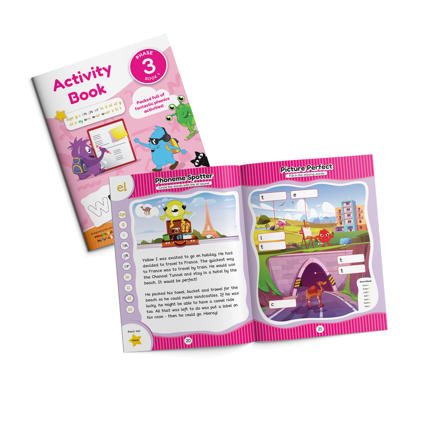 Activity Book Phase 3 Book 1 - Set of 10