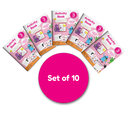 Activity Book Phase 3 Book 1 - Set of 10