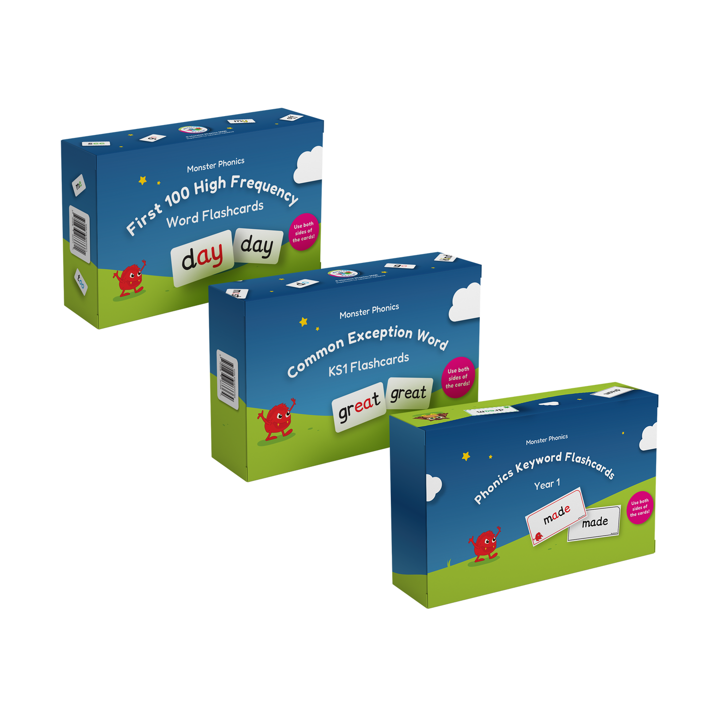 Bumper Set of Flashcards! Keywords, HFWs, CEWs (Universal)