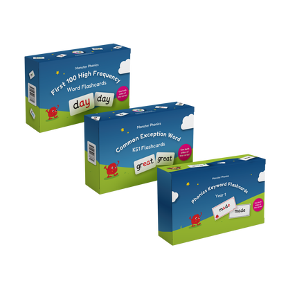 Bumper Set of Flashcards! Keywords, HFWs, CEWs (Universal)