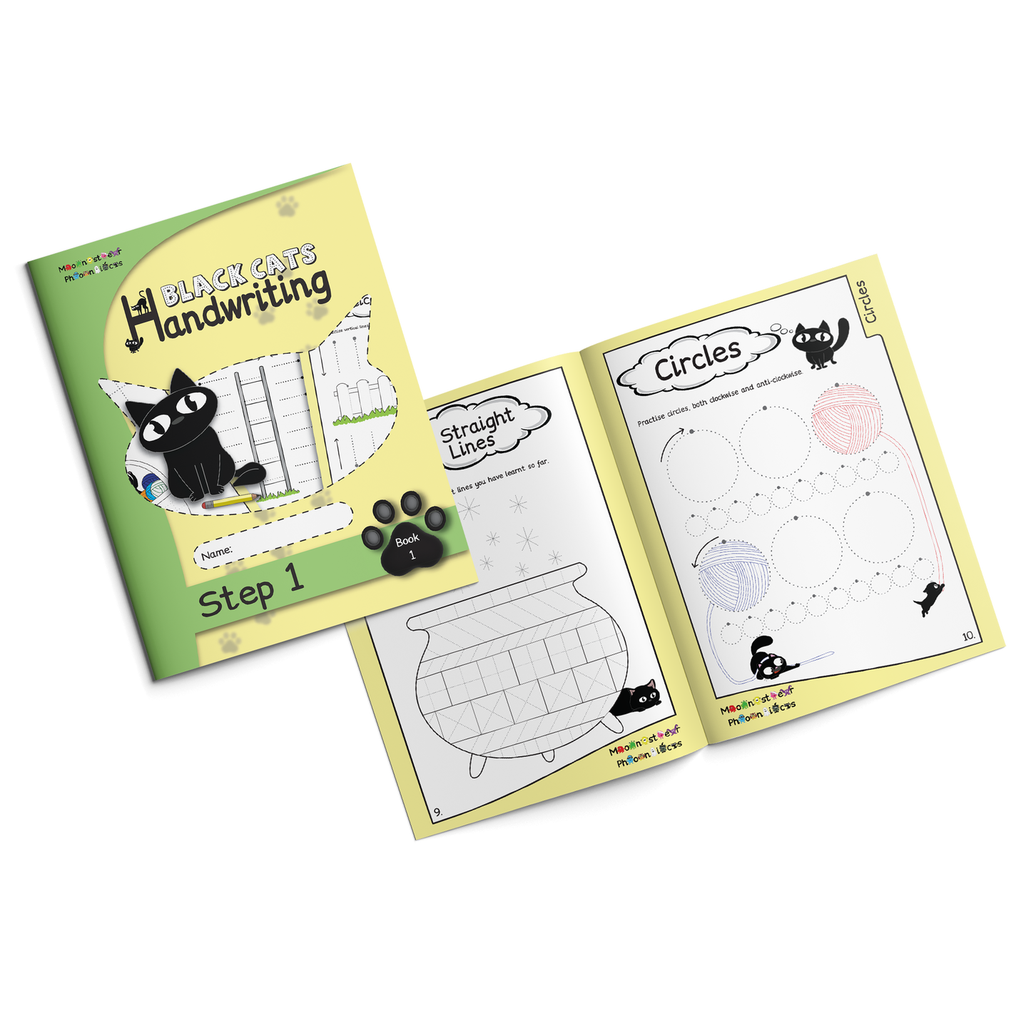 Handwriting Step 1 Book 1 – Set of 10 (Reception)