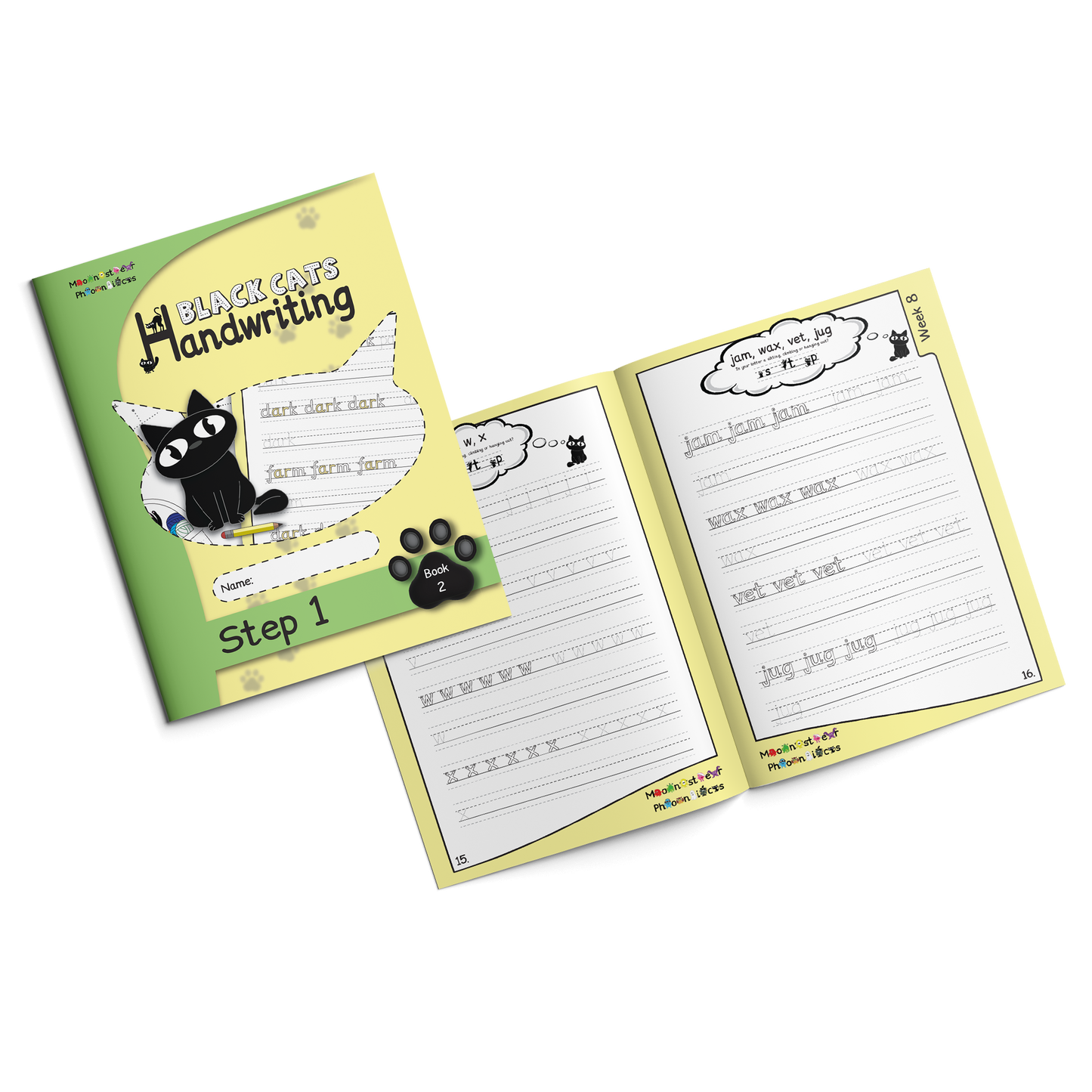 Handwriting Step 1 Book 2 – Set of 10 (Reception)