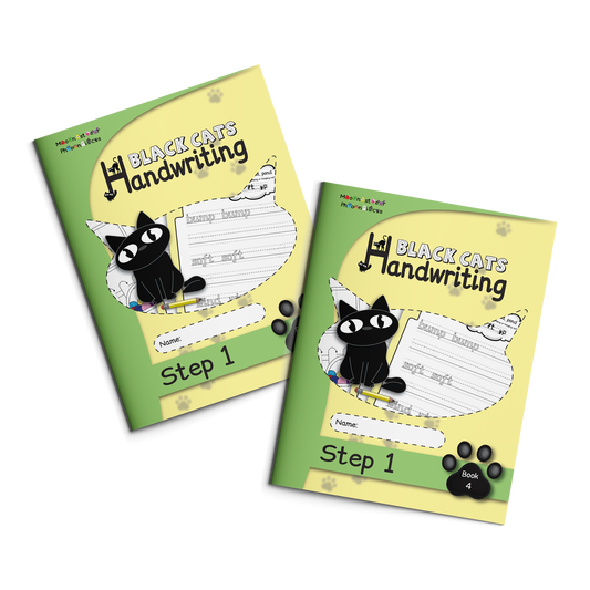 Handwriting Step 1 Book 4 – Set of 10 (Reception)