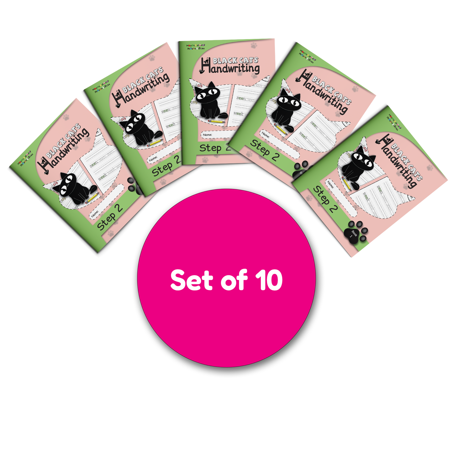 Handwriting Step 2 Book 1 – Set of 10 (Year 1)