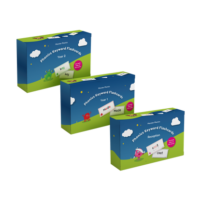 Keywords Flashcards for Reception, Year 1 and Year 2 (Universal)