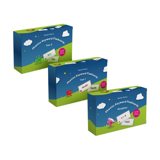 Keywords Flashcards for Reception, Year 1 and Year 2 (Universal)