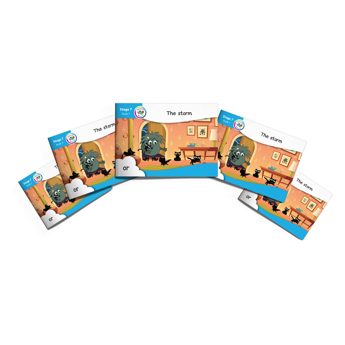 File One Book MULTI-SET: 5 x Fiction Books Year 1 (Universal) – Monster Phonics