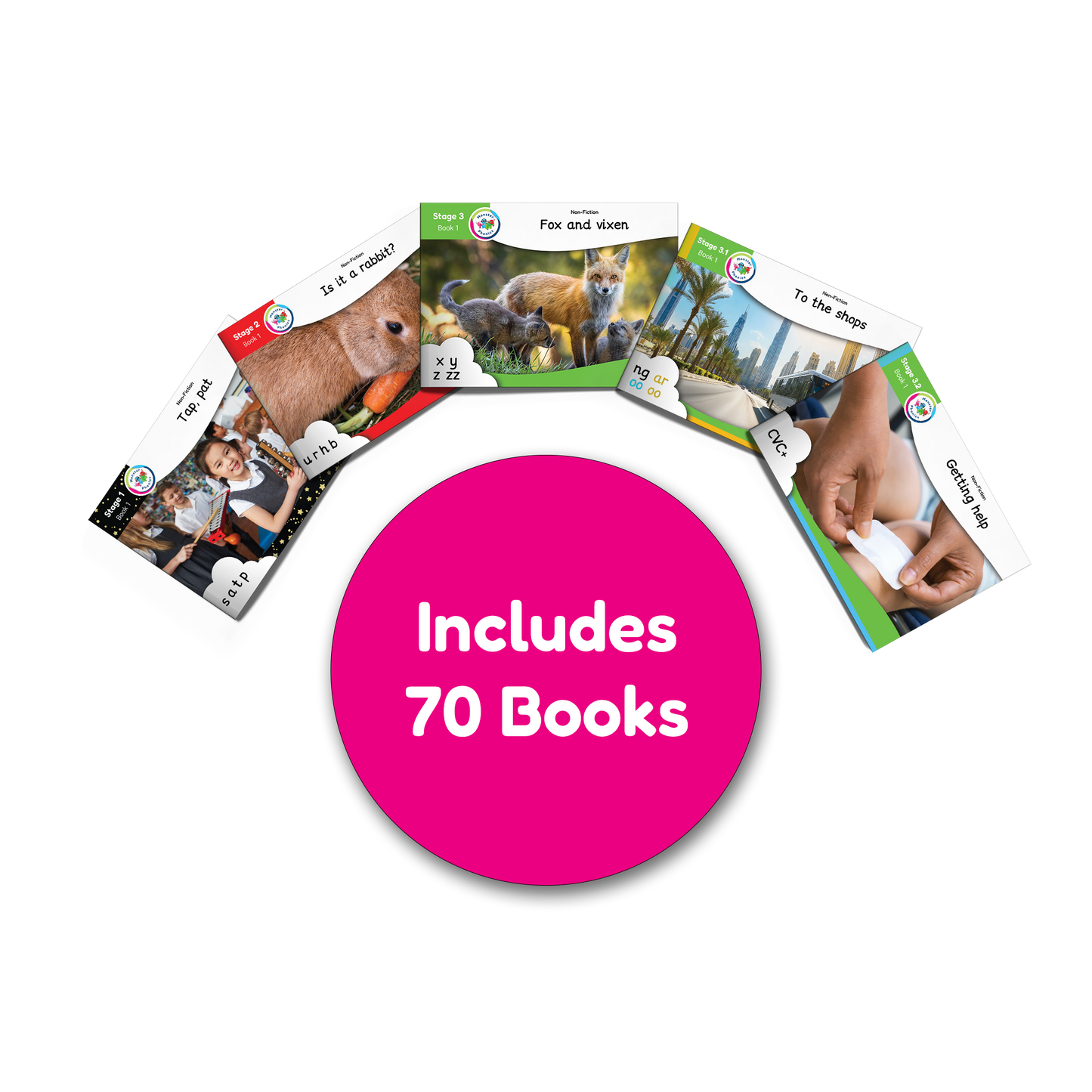 MULTI-SET: 5 x Non-Fiction Books Reception  (Universal)