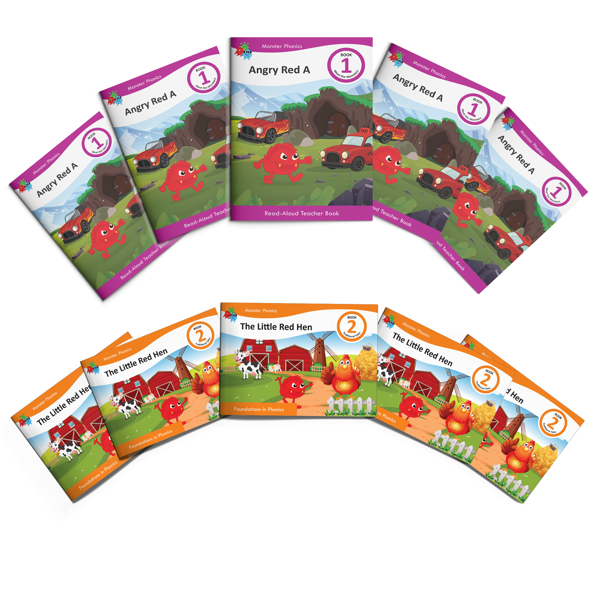 MULTI-SET: 5 x Shared Books Package (Universal) – Monster Phonics