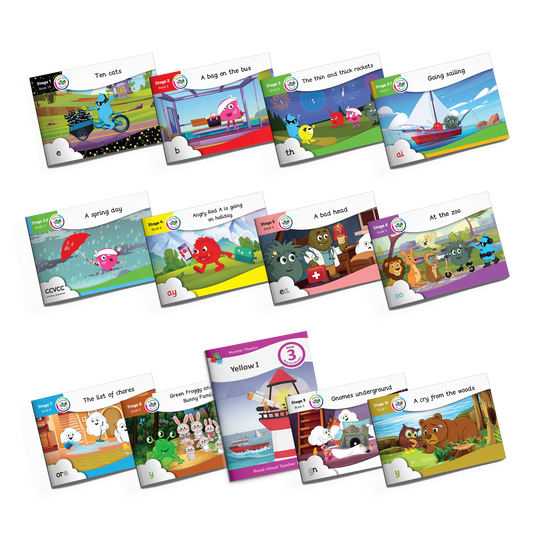 Fiction Books Full Set and Meet the Monsters (Universal)