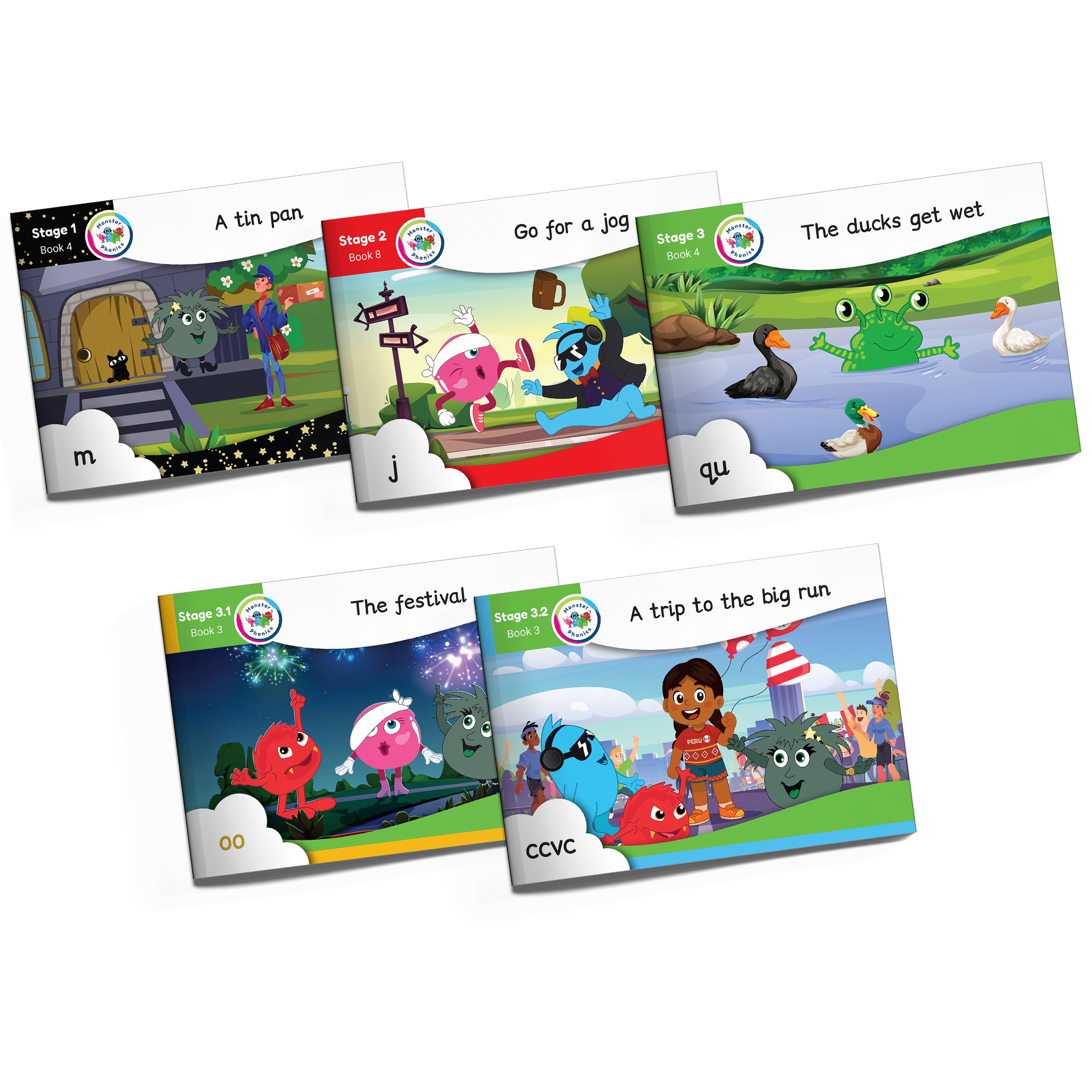 Fiction Books Reception (Universal) – Monster Phonics
