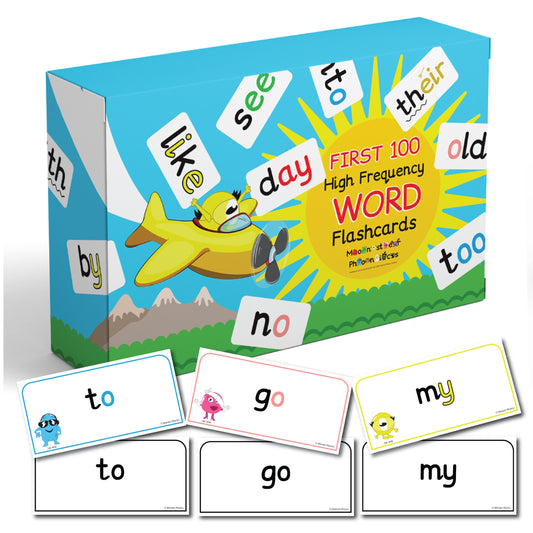 First 100 High-Frequency Word Flashcards