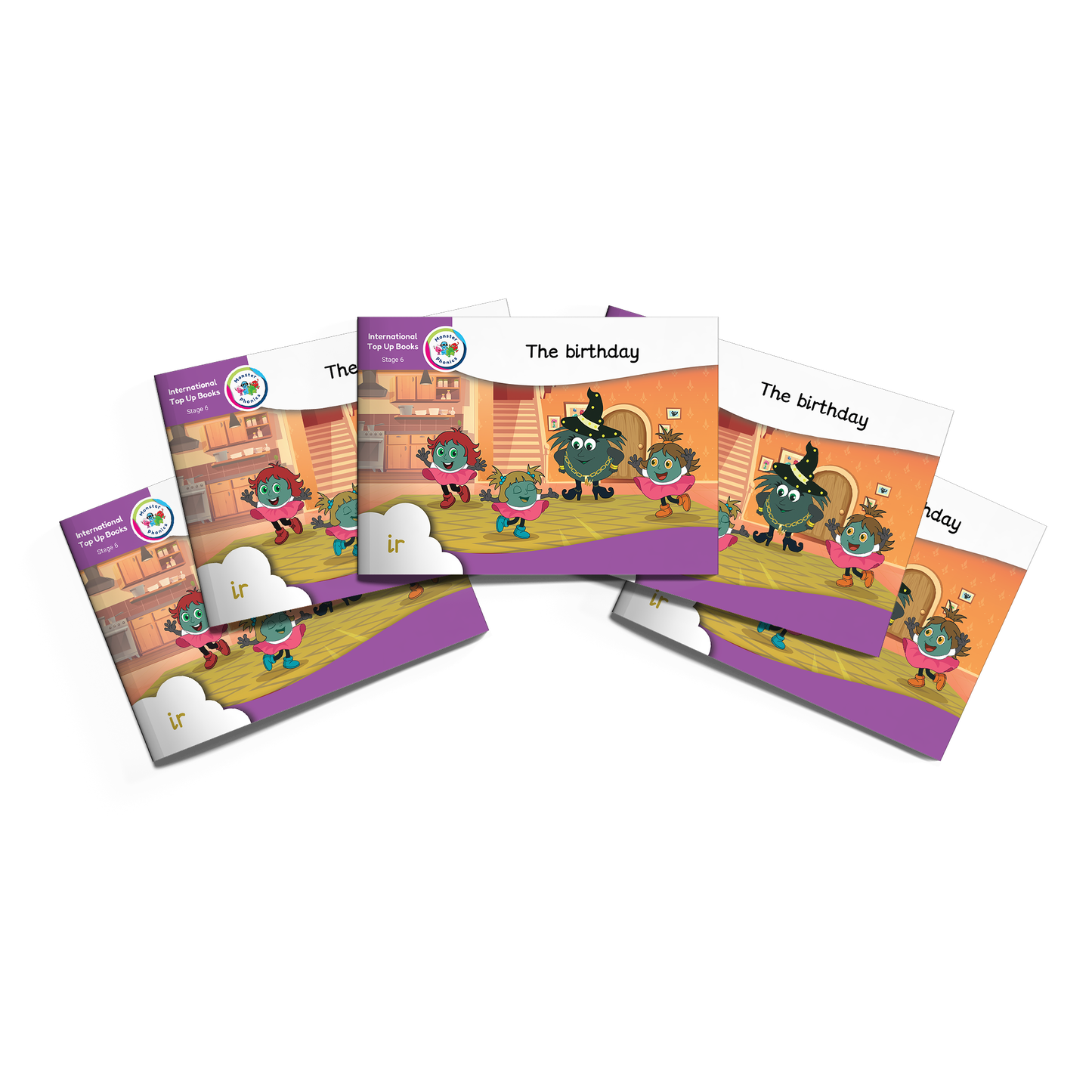 MULTI-SET: 5 x International Top Up Books